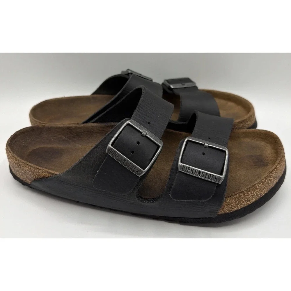 Birkenstock Arizona Sandal Black Birko-Flor EU 40 Women's Sz. 9 / Men's Sz. 7